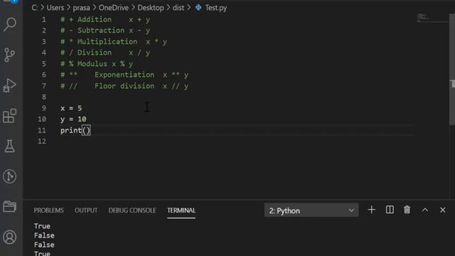 ทำความรู้จักเครื่องหมายการดำเนินการ Operator ใน Python смотреть онлайн