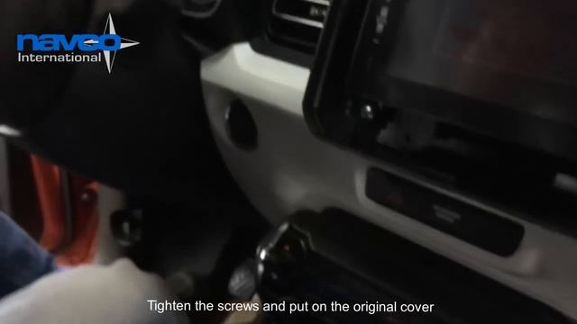 Mounting Instruction In-Touch Infotainment Unit Suzuki Ignis