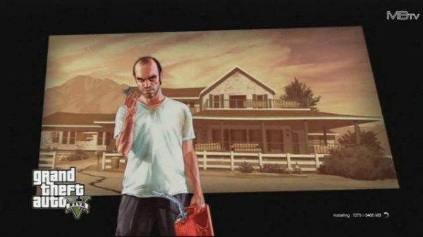 GTA V Музыка на тему игры (Music Load Video Clip)