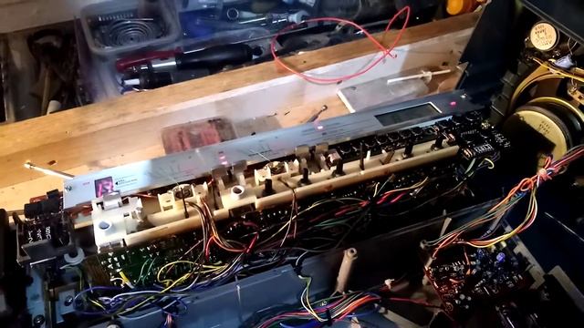 Aiwa J88. Разбор. Начало ремонта и апгрейда звука смотреть онлайн
