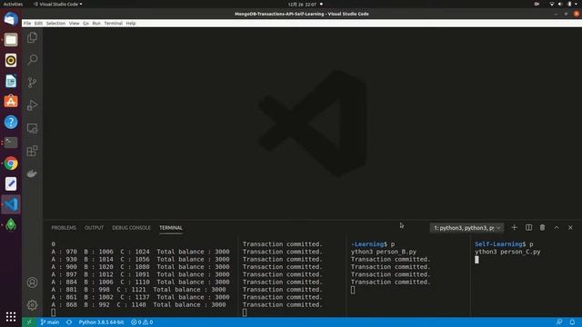 MongoDB-Transactions-API demo смотреть онлайн