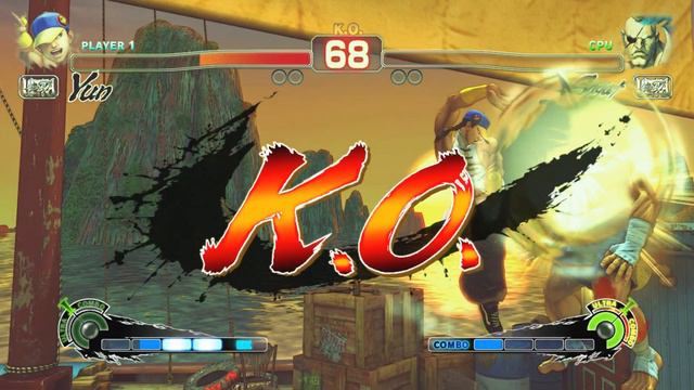 Yun vs Sagat (Hardest AI) - Ultra Street Fighter IV смотреть онлайн