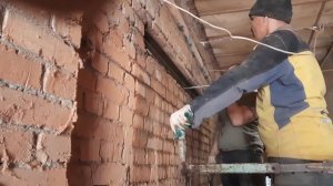 Устройство проёма в несущей стене из керамического кирпича
