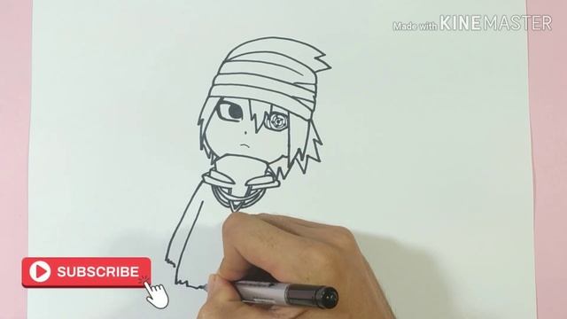 Vẽ Sasuke Chibi | How To Draw Uchiha Sasuke Chibi | Naruto