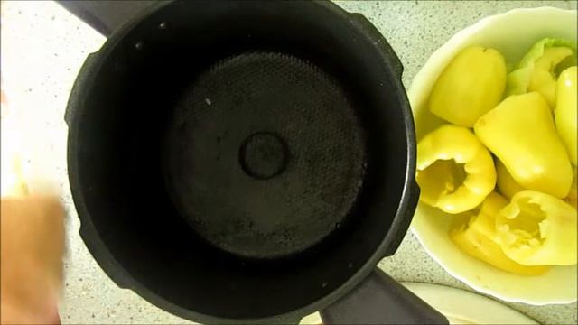 ФАРШИРОВАННЫЙ ПЕРЕЦ И ГОЛУБЧИКИ. ГОТОВИМ В Cook4me.STUFFED PEPPERS . COOK IN A Tefal Cook4me.
