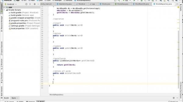 ROOM DB - JAVA Android - سلسلة دروس أندرويد - Repository Class- part 7