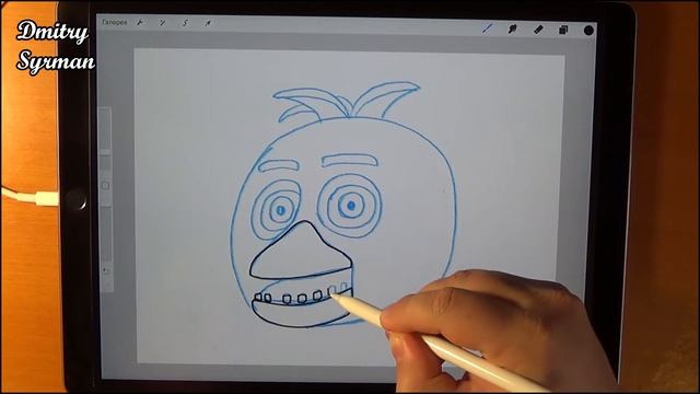 How to draw Chica, FNAF, Как нарисовать Чику смотреть онлайн