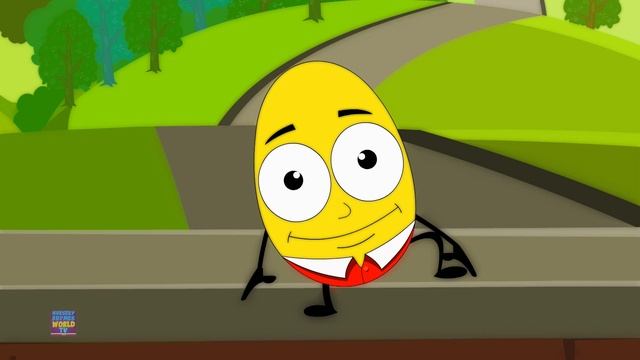 Шалтай-Болтай сидел на стене | Humpty Dumpty Sat On A Wall | Nursery Rhymes World Tv Russia
