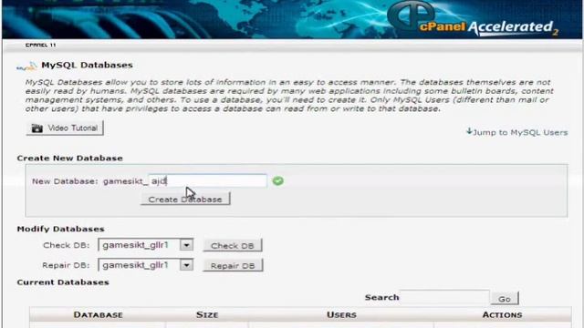 Create FTP and Database.flv смотреть онлайн