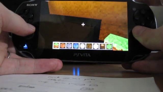 Lamecraft (Minecraft clone) on the PS Vita смотреть онлайн