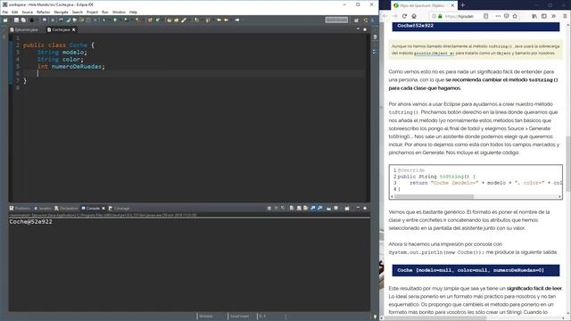 Método toString() - Curso Java JAZZ (POO) смотреть онлайн