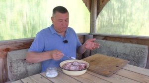 ШАШЛЫК из свиной ГРУДИНКИ на мангале