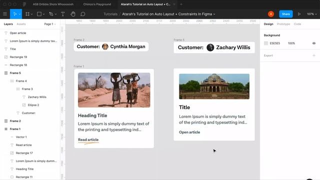 Auto Layout and Constraints in Figma смотреть онлайн