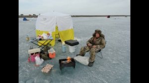 Самодельная палатка для зимней рыбалки