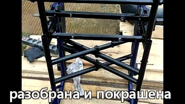 Как увеличить скорость на инвалидном кресле самому. Разогнали о с 6км до 10км. смотреть онлайн