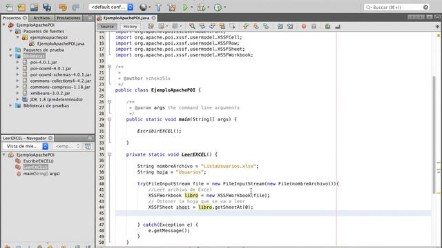 Leer EXCEL usando Apache POI en Java смотреть онлайн