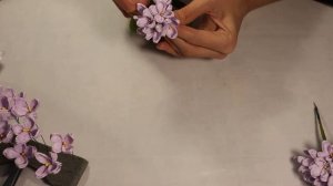 Сирень из гофрированной бумаги I DIY