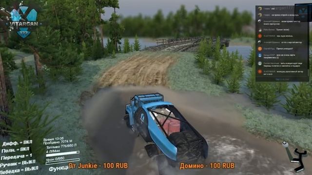 Spin Tires Стрим Обзор Карты «Избушка лесника» смотреть онлайн