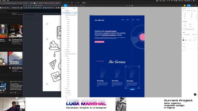 Redesigning Agency Website - FIgma смотреть онлайн