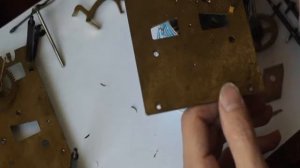 Чистка и смазка часов с боем