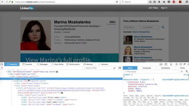 Я просто не хочу регаться или вспоминать пароль на Линкедине смотреть онлайн