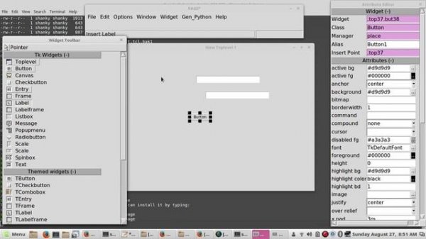 How to download and install PAGE GUI builder for python