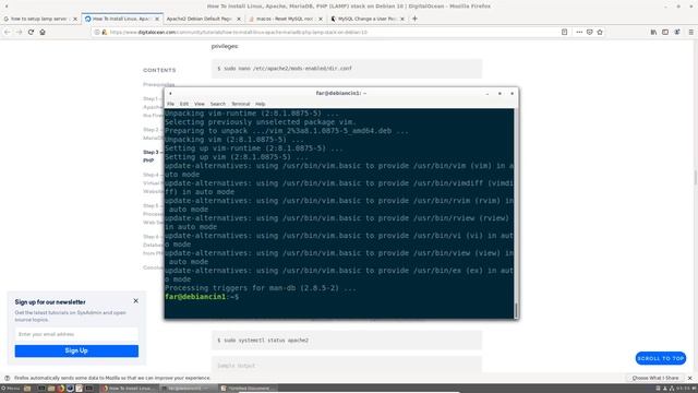 ติดตั้ง Lamp Server ใน Debian 10 Install lamp server debian 10 THAI смотреть онлайн