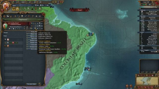 Европа Универсалис 4 - Туториал 9 (Колонизация) смотреть онлайн