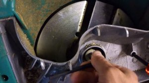 Bosch AXT Rapid 2200, снятие ножа (knife removal)