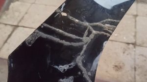 Супер клей и сода, склеиваем и востонавливаем мухобойку для Henday Santa Fe 2.