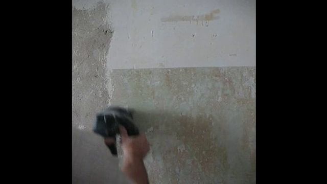 Зачистной фрезер Очистка стен от краски и шпатлевки смотреть онлайн