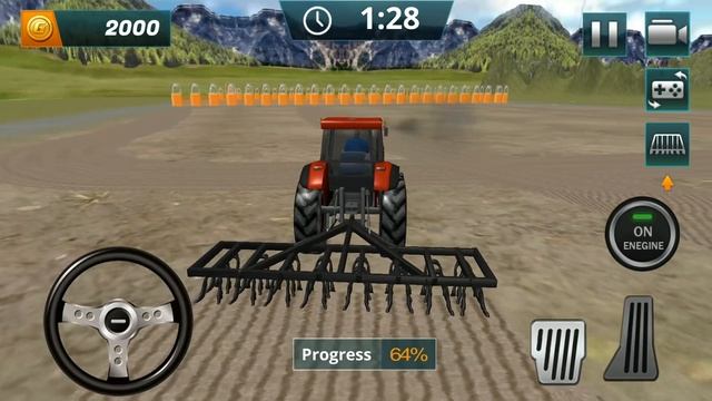 Real Farmer Simulator 3D - Farming Sim 2019 - Android Gameplay FHD смотреть онлайн