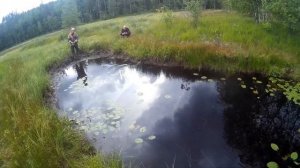 СПИННИНГ versus ПОПЛАВОК рыбалка в луже