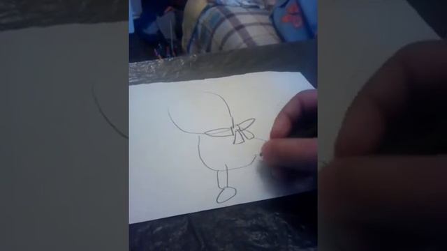 Как нарисовать зайчика?? смотреть онлайн