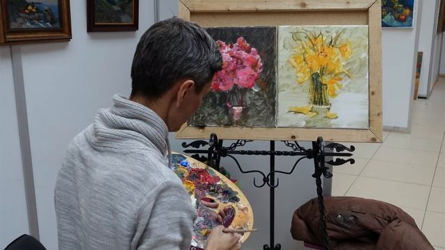 Роман Белянин Натюрморт с цветами смотреть онлайн