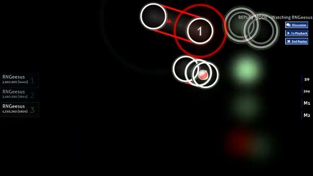 Прохождение карты Hero в osu смотреть онлайн