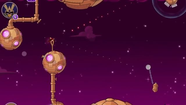 Angry Birds Space Brass Hogs 9-7 Walkthrough 3 Star смотреть онлайн