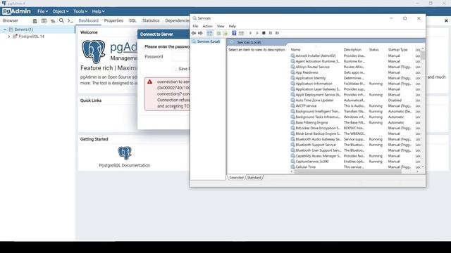 Postgres Connection To Server At 