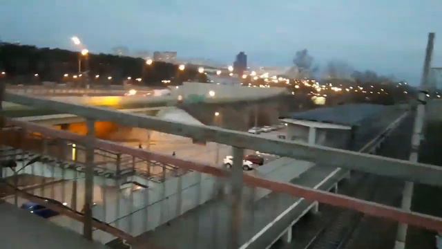 Влог.Вечерняя электричка. смотреть онлайн