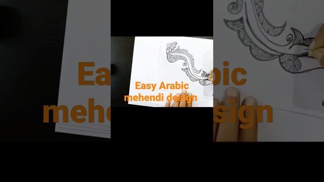 Easy Arabic mehendi design #shorts #shortvideo #ytshort #youtubeshorts смотреть онлайн