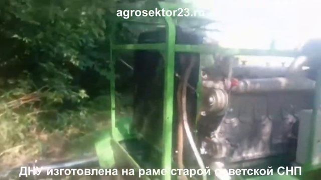 Из старой советской СНП сделали дизельную насосную станцию для 3х "катушек" смотреть онлайн