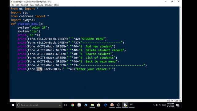 Part-3 : ADD STUDENT DETAIL INTO A DATABASE | PYTHON PROJECT | NBC смотреть онлайн
