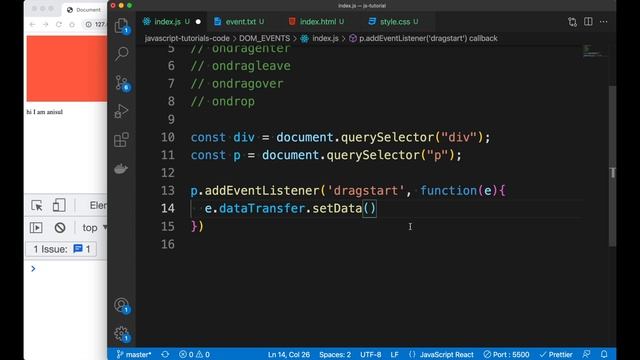 javascript bangla tutorial 55 : DOM Event | DragEvent смотреть онлайн