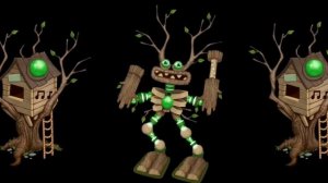 My singing monster звуки всех персонажей на острове растений.