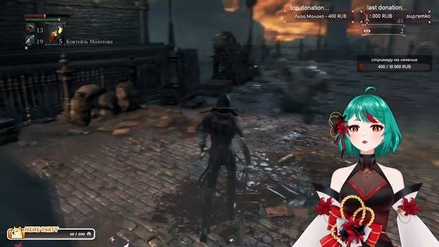 Прохождение Bloodborne - Часть 1 【Русский Витьюбер】 смотреть онлайн