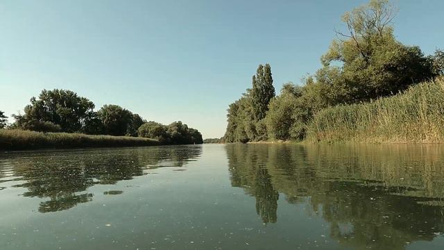 4K. Прогулка по воде на стоячей доске для гребли. смотреть онлайн