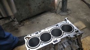 Mitsubishi Outlander 2.4л  Гильзовка блока 4B12