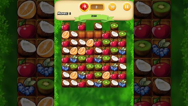 Fruit Bump - Game Play Level 1-20 смотреть онлайн