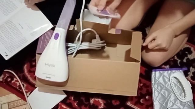 Обзор на ручной отпариватель Kitfort KT-946-1 смотреть онлайн