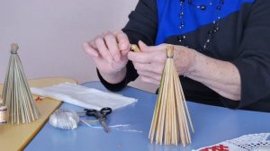 #ФОЛКУРОК Мастер-класс "Кукла стригушка из соломы".